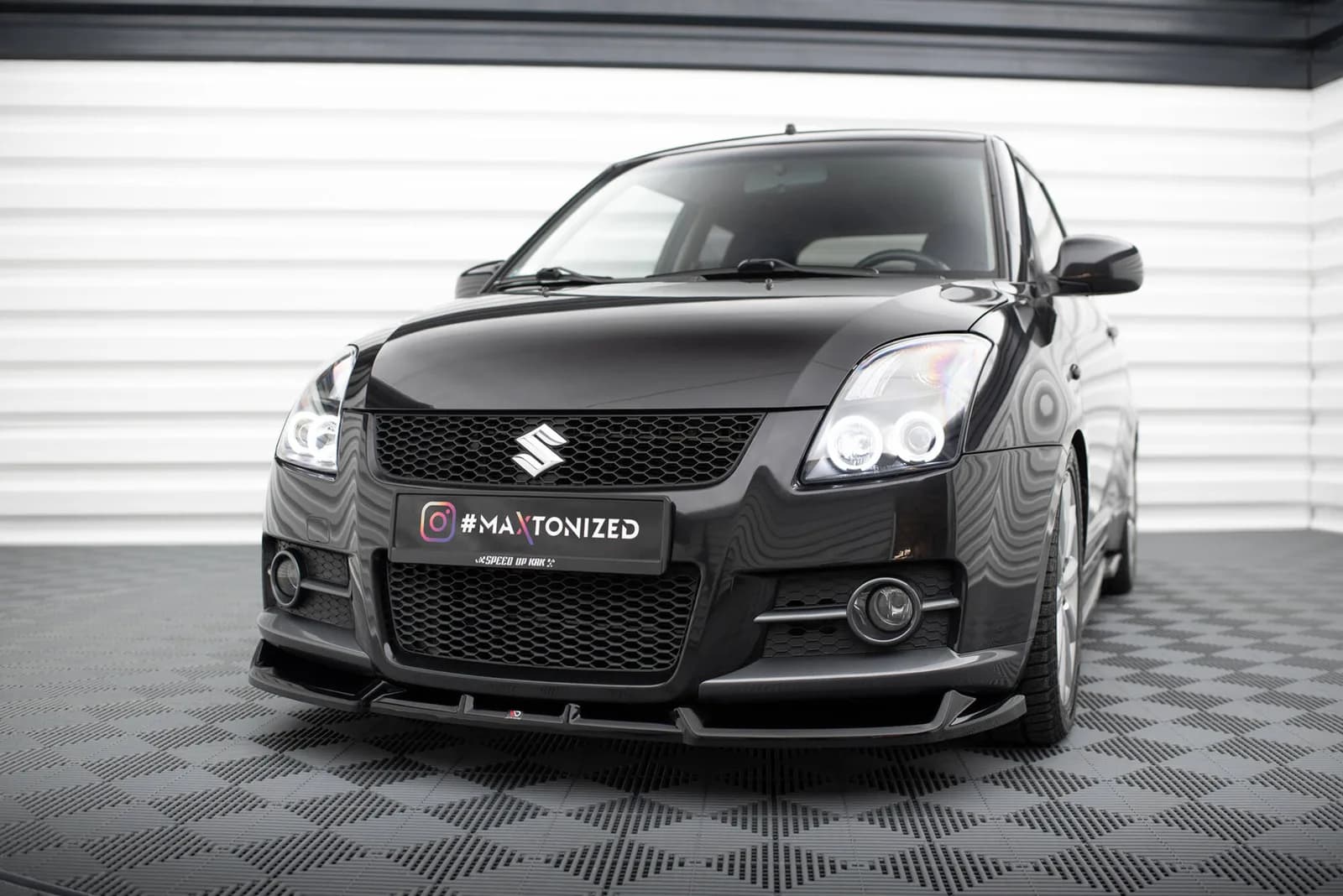 Передній сплітер Maxton Suzuki Swift Sport Mk4 - фото My Tuning Lab