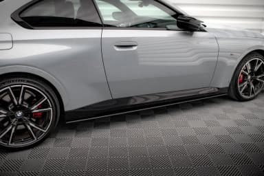 Накладки на пороги Street Pro Maxton BMW 2 Coupe M-пакет / M240i G42 - фото My Tuning Lab