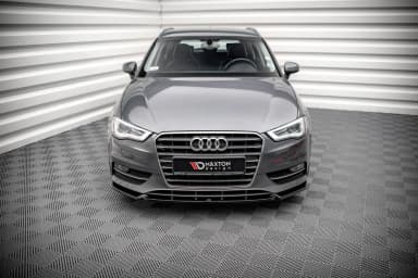 Передній сплітер Maxton Audi A3 Sportback 8V - фото My Tuning Lab