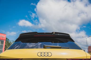 Продовження спойлера Maxton Audi A1 S-Line GB (чорний глянець) - фото My Tuning Lab