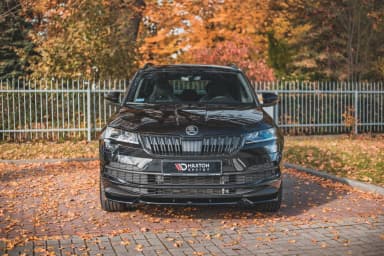 Передній сплітер Maxton Skoda Karoq Sportline - фото My Tuning Lab
