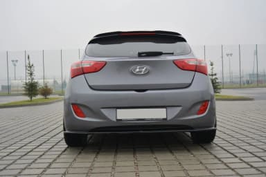 Задній спойлер Maxton Hyundai i30 MK2 (чорний глянець) - фото My Tuning Lab