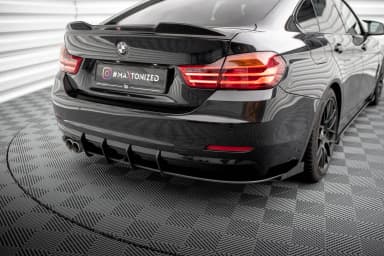 Задні сплітери Boczne Street Pro + Flaps Maxton BMW 4 Gran Coupe F36 - фото My Tuning Lab