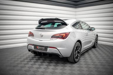 Задня накладка Maxton Opel Astra GTC OPC-Line J (Wersja z pojedyńczym Вихлопem z jednej strony) - фото My Tuning Lab