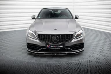 Передній сплітер Street Pro Maxton Mercedes-AMG C63 Sedan / Estate W205 Facelift - фото My Tuning Lab