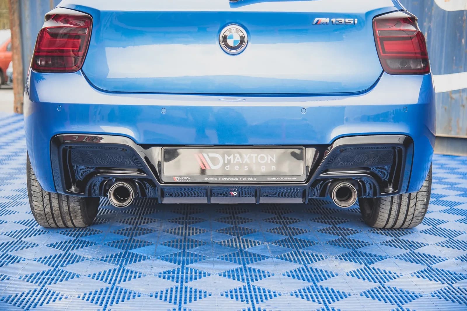 Задня накладка V.1 Maxton BMW M135i F20 - фото My Tuning Lab