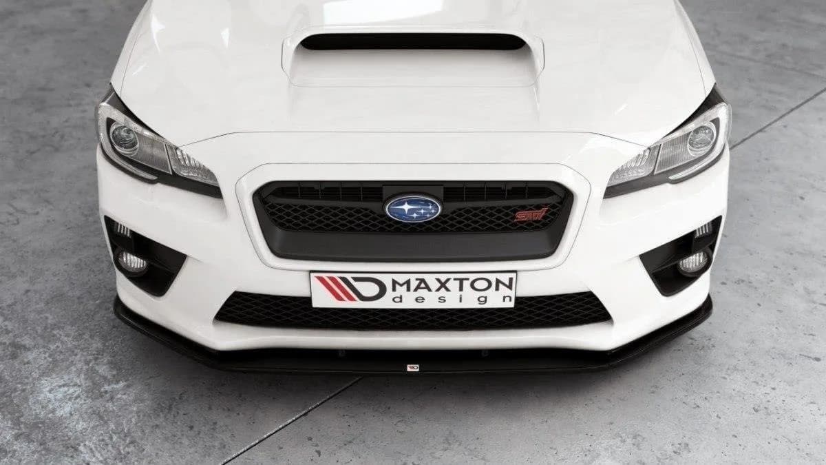 Передній сплітер Maxton Subaru Impreza MK4 WRX STI V.2 - фото My Tuning Lab