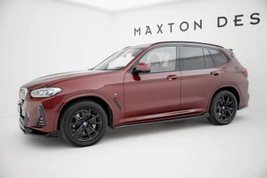 Накладки на пороги Maxton BMW iX3 M-пакет G08 Facelift - фото My Tuning Lab