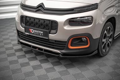 Передній сплітер Maxton Citroen Berlingo Mk3 - фото My Tuning Lab