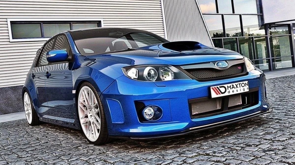 Передній сплітер V.1 Maxton Subaru Impreza WRX STI MK3 Facelift - фото My Tuning Lab