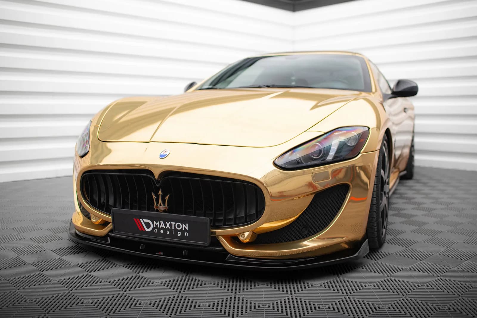 Передній сплітер V.1 Maxton Maserati Granturismo Mk1 Facelift - фото My Tuning Lab