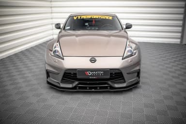 Передній сплітер Street Pro Maxton Nissan 370Z Nismo Facelift - фото My Tuning Lab