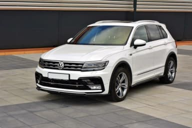 Maxton Design Передній сплітер VW Tiguan Mk2 R-Line - фото My Tuning Lab