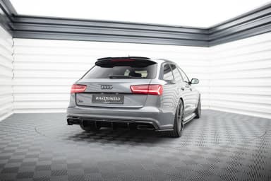 Задні сплітери Boczne V.2 Maxton Audi S6 / A6 S-Line / A6 C7 FL - фото My Tuning Lab