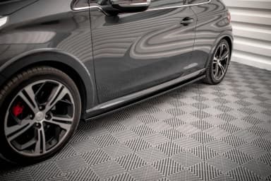 Накладки на пороги Maxton Peugeot 208 GTi Mk1 - фото My Tuning Lab