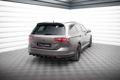 Задній сплітер (Z Dyfuzorem) Maxton Volkswagen Passat Sedan / Variant B8 - фото My Tuning Lab