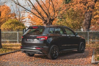 Продовження спойлера Maxton Skoda Karoq Sportline - фото My Tuning Lab
