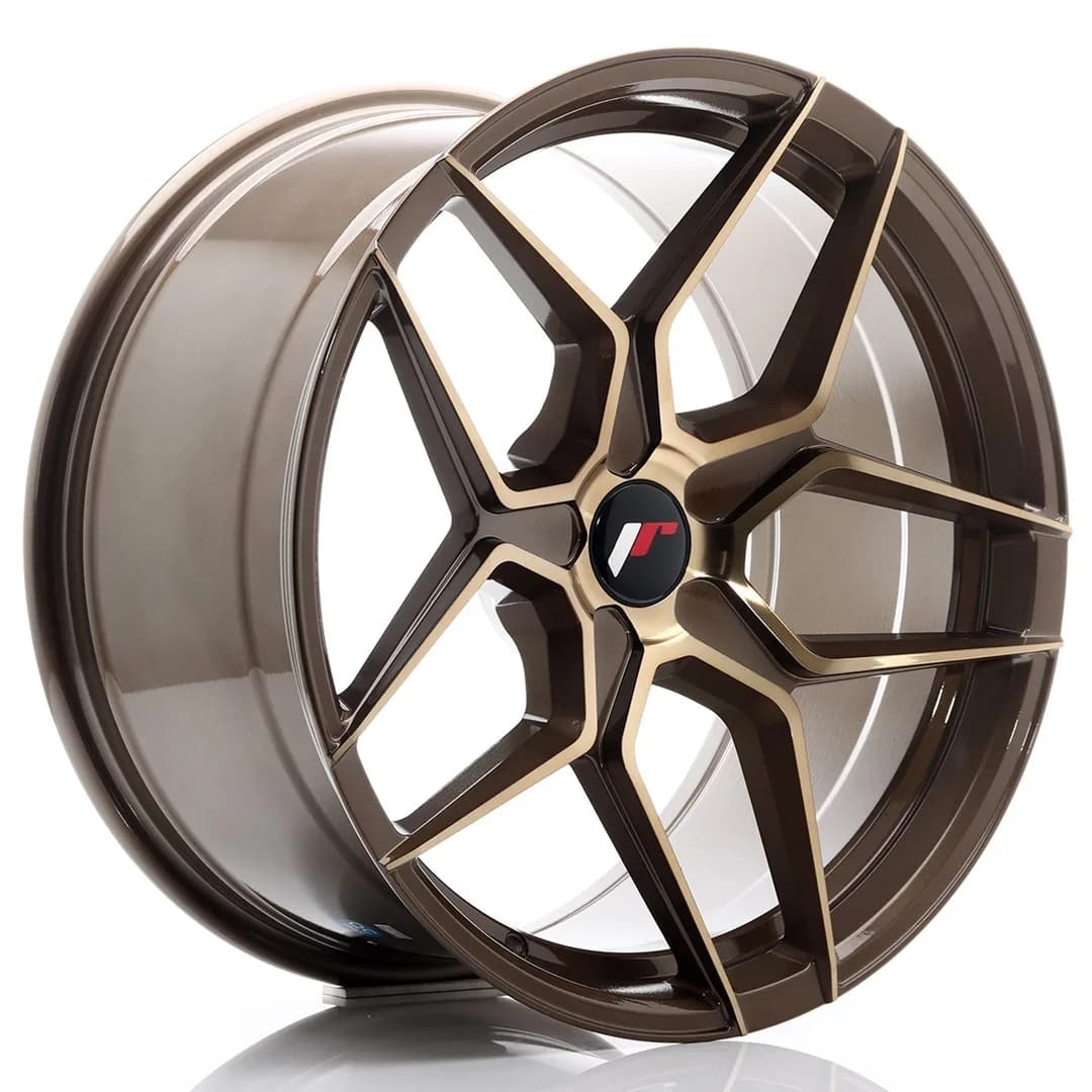 Легкосплавний диск 19" Japan Racing JR34 19x9,5 ET40 5x120 платинова бронза - фото My Tuning Lab