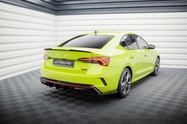 Задні сплітери Boczne V.4 Maxton Skoda Octavia RS Mk4 / Mk4 Combi / Liftback Facelift - фото My Tuning Lab