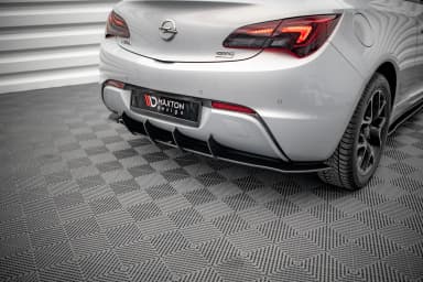 Задній дифузор Street Pro Maxton Opel Astra GTC OPC-Line J - фото My Tuning Lab