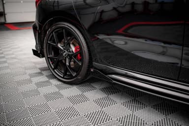 Накладки на пороги Street Pro + Flaps Maxton Audi RS3 Sportback 8Y - фото My Tuning Lab