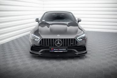 Передній сплітер V.1 Maxton Mercedes-AMG GT 53 4-Door Coupe X290 - фото My Tuning Lab