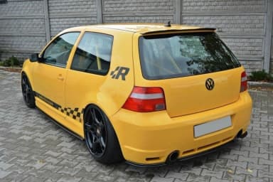 Задні сплітери boczne Maxton Volkswagen Golf MK4 R32 (чорний глянець) - фото My Tuning Lab