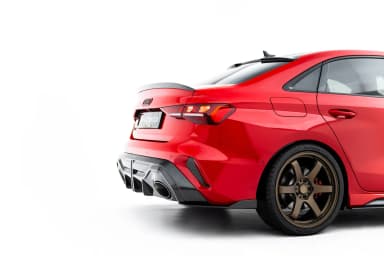 Karbonowy Spoiler Tylnej Klapy Prepreg V.2 Maxton Audi RS3 / S3 / A3 S-Line / A3 Sedan 8Y Facelift - фото My Tuning Lab