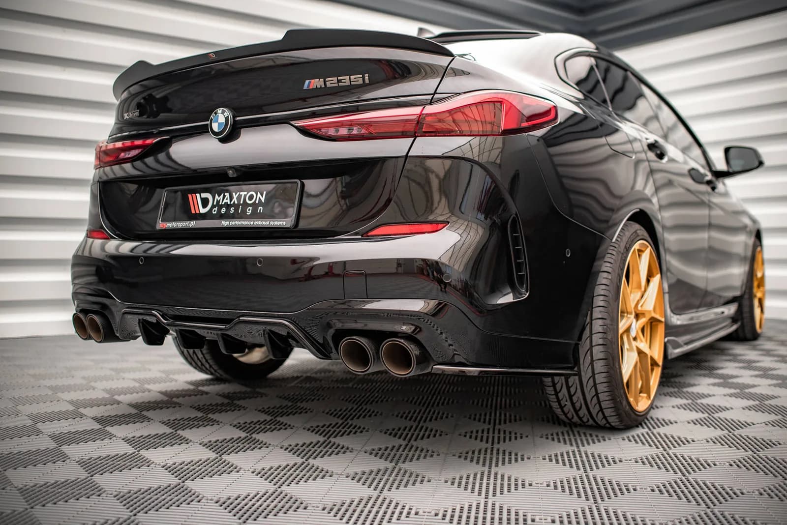 Задня накладка Maxton BMW M235i Gran Coupe F44 - фото My Tuning Lab