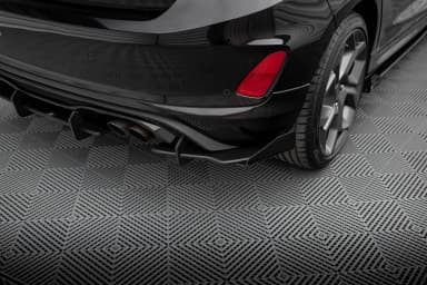 Задня накладка Racing Durability + Flaps Maxton Ford Fiesta Mk8 ST - фото My Tuning Lab