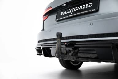 Задня накладка Maxton Audi A4 / A4 S-Line Sedan / Avant B9 - фото My Tuning Lab
