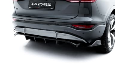 Задній сплітер (Z Dyfuzorem) Maxton Audi Q6 e-tron S-Line / SQ6 e-tron SUV / Sportback Mk1 - фото My Tuning Lab
