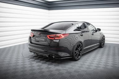 Задній центральний сплітер з дифузором Maxton Kia Optima Mk3 - фото My Tuning Lab