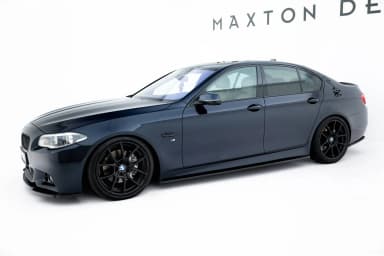 Накладки на пороги V.2 Maxton BMW 5 F10/F11 M-пакет / M5 - фото My Tuning Lab