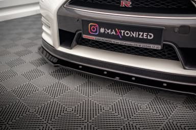 Передній сплітер Maxton Nissan GTR R35 Facelift - фото My Tuning Lab