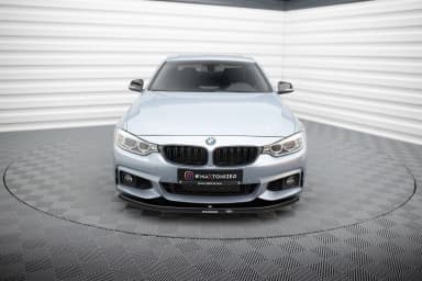 Передній сплітер Hybrydowy Maxton BMW 4 Coupe / Gran Coupe / Cabrio M-пакет F32 / F36 / F33 - фото My Tuning Lab