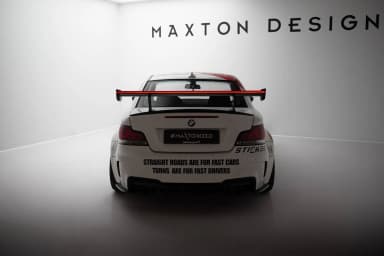 Karbonowy Spoiler Z Wewnętrznymi Wspornikami V.2 + LED Maxton BMW 1 M E82 - фото My Tuning Lab