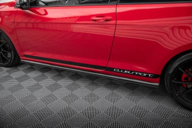 Накладки на пороги Maxton Volkswagen Golf MK7 GTI Clubsport - фото My Tuning Lab