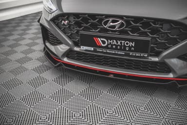 Передній сплітер V.2 Maxton Hyundai I30 N / I30 N-Line Hatchback/Fastback Mk3 Facelift - фото My Tuning Lab