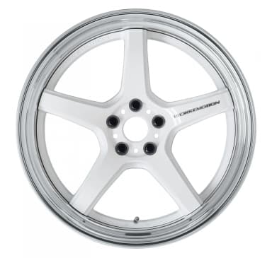 Легкосплавний диск 20" Work Wheels Work Emotion T5R-2P Step Rim 20x9 BLANK білий (WHT) - фото My Tuning Lab