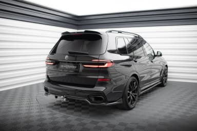 Задній центральний сплітер з дифузором Maxton BMW X7 M-пакет G07 Facelift - фото My Tuning Lab
