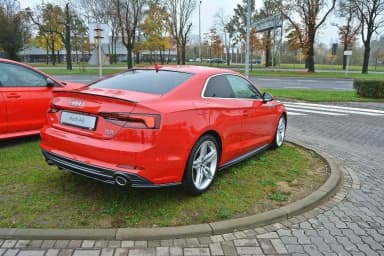 Накладки на пороги Maxton Audi S5 / A5 S-Line F5 Coupe - фото My Tuning Lab