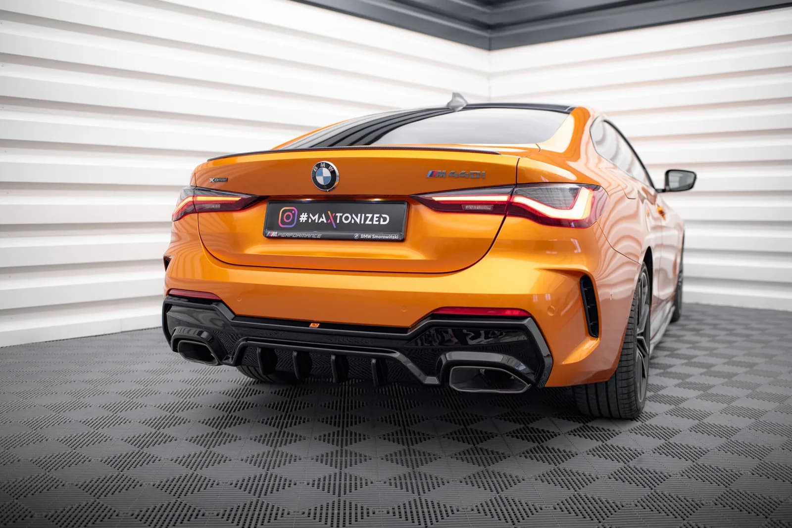 Задня накладка Maxton BMW M440i / M440d G22 / G23 / G22 Facelift / G23 Facelift - фото My Tuning Lab