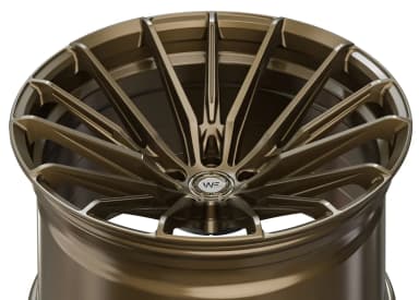 Легкосплавний диск 20" Wheelforce CF.4-FFR 20x11 ET32 5x120 сатинова бронза - фото My Tuning Lab