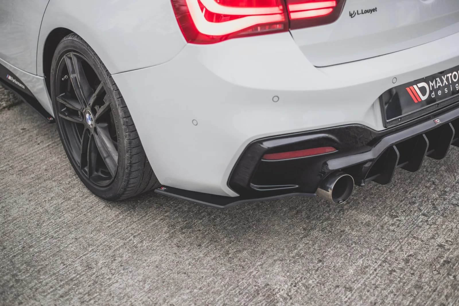 Задні сплітери Boczne Racing Durability V.3 Maxton BMW 1 F20 M140i - фото My Tuning Lab