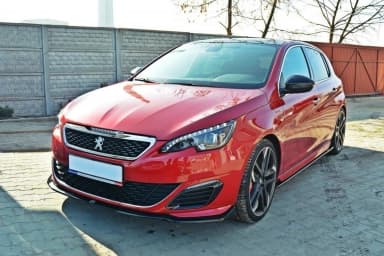 Передній сплітер Maxton Peugeot 308 II GTI V.1 - фото My Tuning Lab