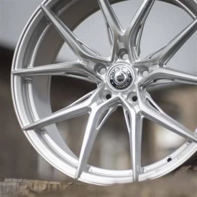 Легкосплавний диск 19" Wrath WFX 19x8,5 ET35 5x120 срібний - фото My Tuning Lab