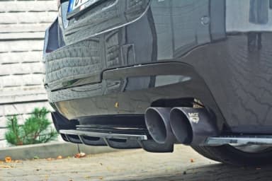 Задній сплітер Maxton BMW 5 M-пакет Sedan/Touring F10/F11 (2 podwójne końcówki Вихлопu) - фото My Tuning Lab