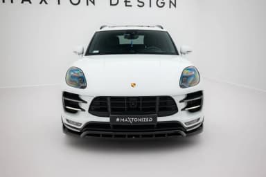 Передній сплітер Maxton Porsche Macan Turbo Mk1 - фото My Tuning Lab