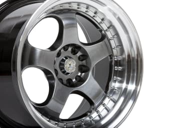 Легкосплавний диск 18" 59 North Wheels D-002 18x10.5 ET15 5x114.3/120 насичений чорний / полірований кант - фото My Tuning Lab